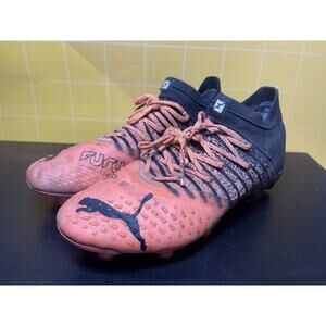 Puma Future Z 1.3 FG AG Orange Black Soccer Cleats 106751-01 Men’s Size 7